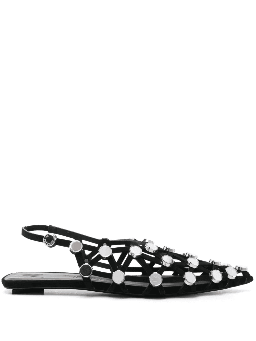 Grid slingback sandals - Image 1