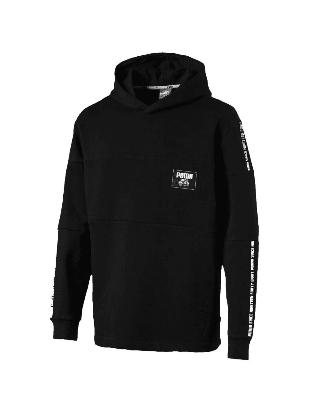 Rebel Block patch to the front hoodie - Image 1