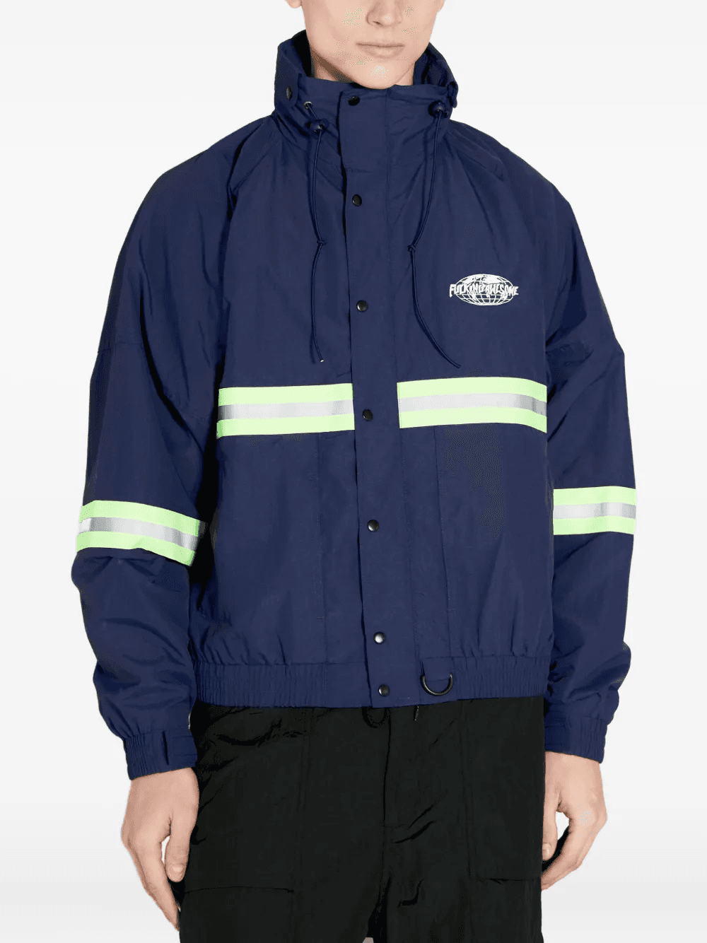 stripe-detail jacket - Image 1