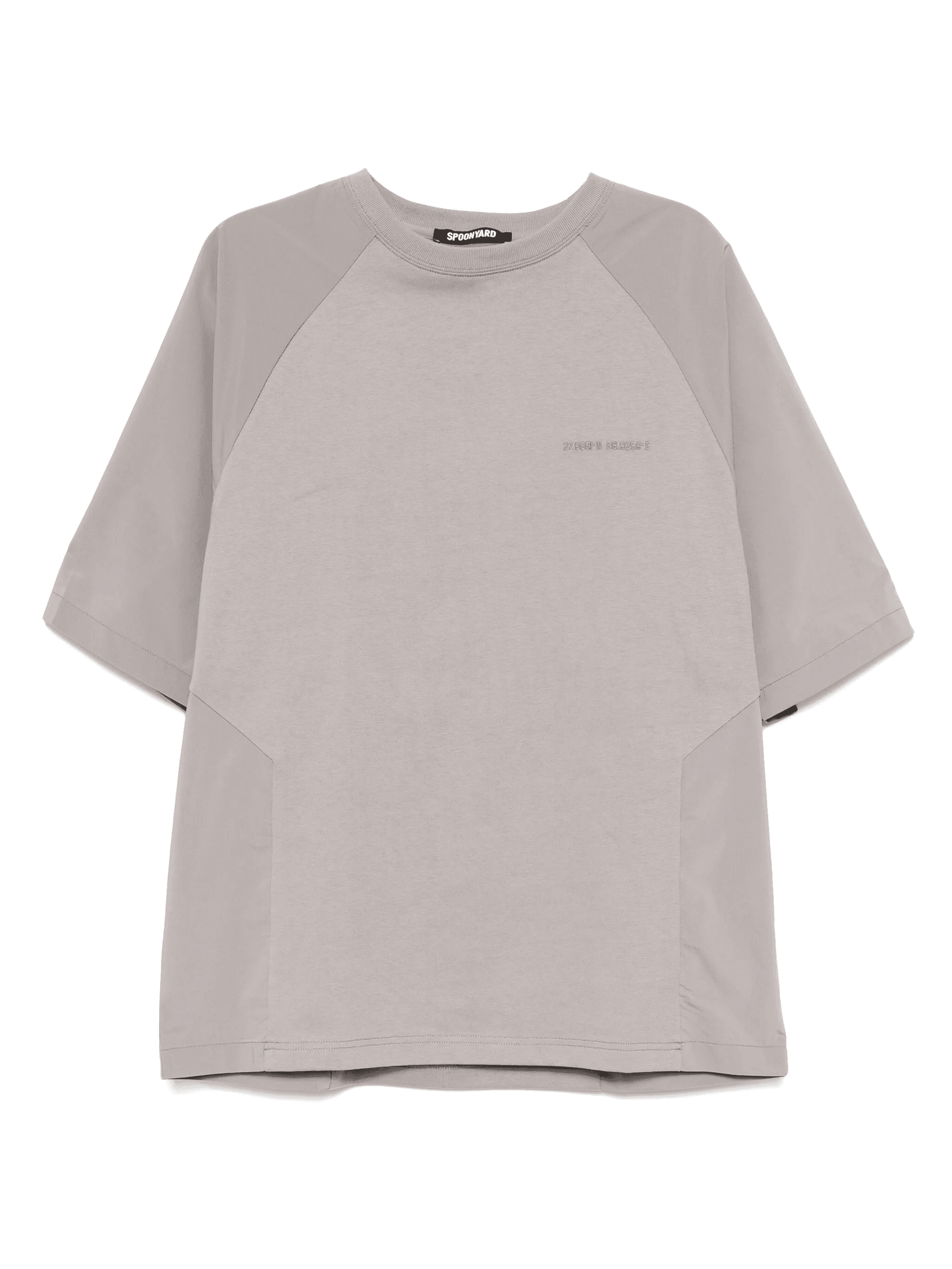panelled T-shirt - Image 1