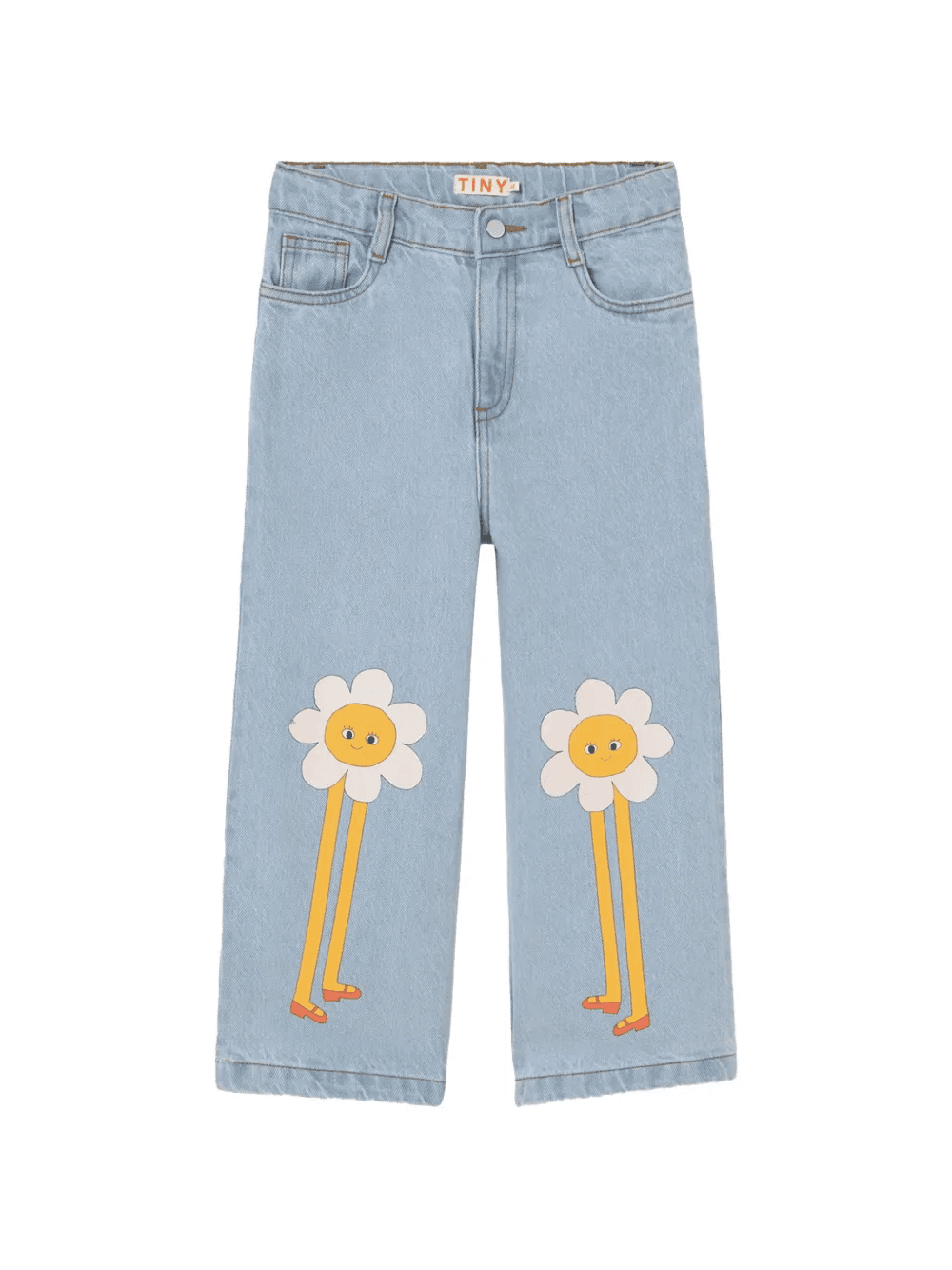 floral jeans - Image 1
