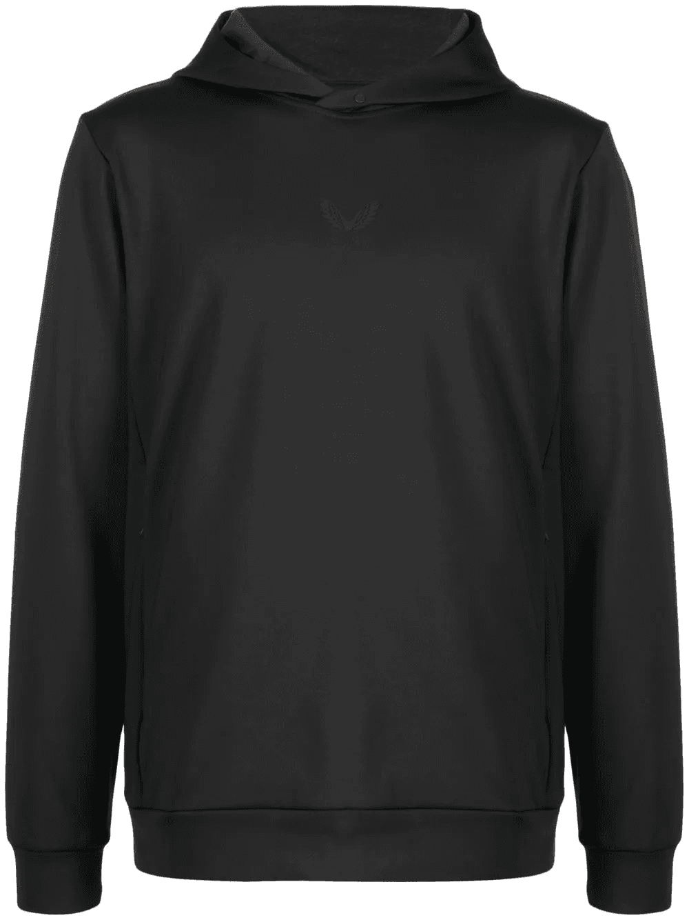 logo-print long-sleeve hoodie - Image 1