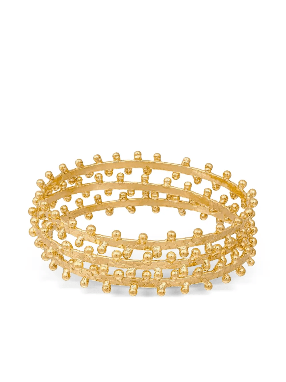 beaded bangle bracelet - Image 1