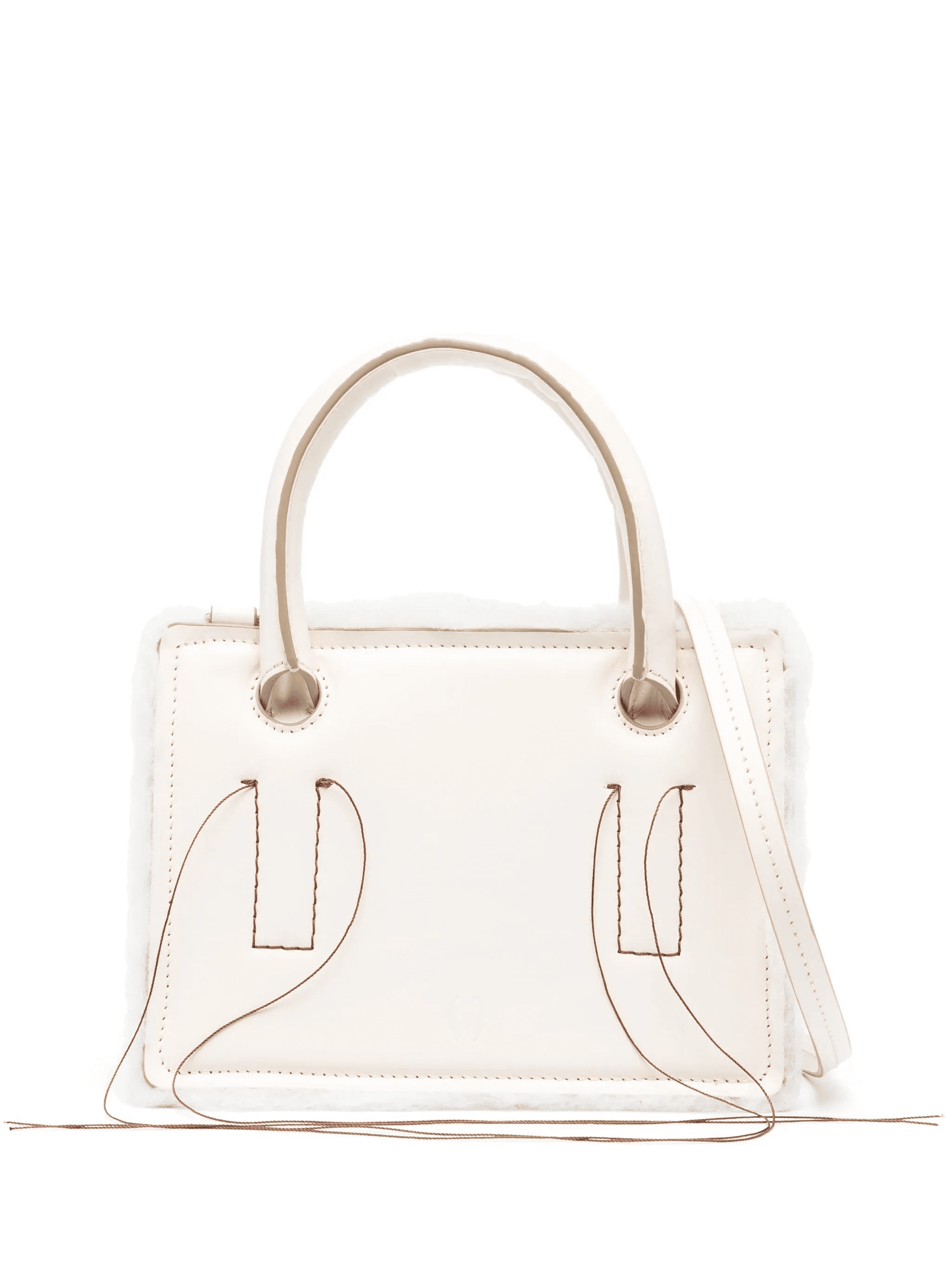 mini Otto leather tote bag - Image 1