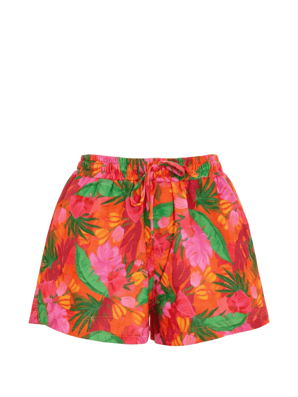 floral drawstring shorts - Image 1
