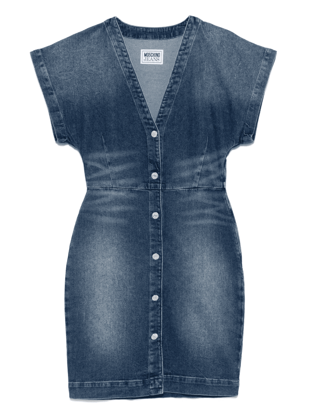 denim mini dress - Image 1