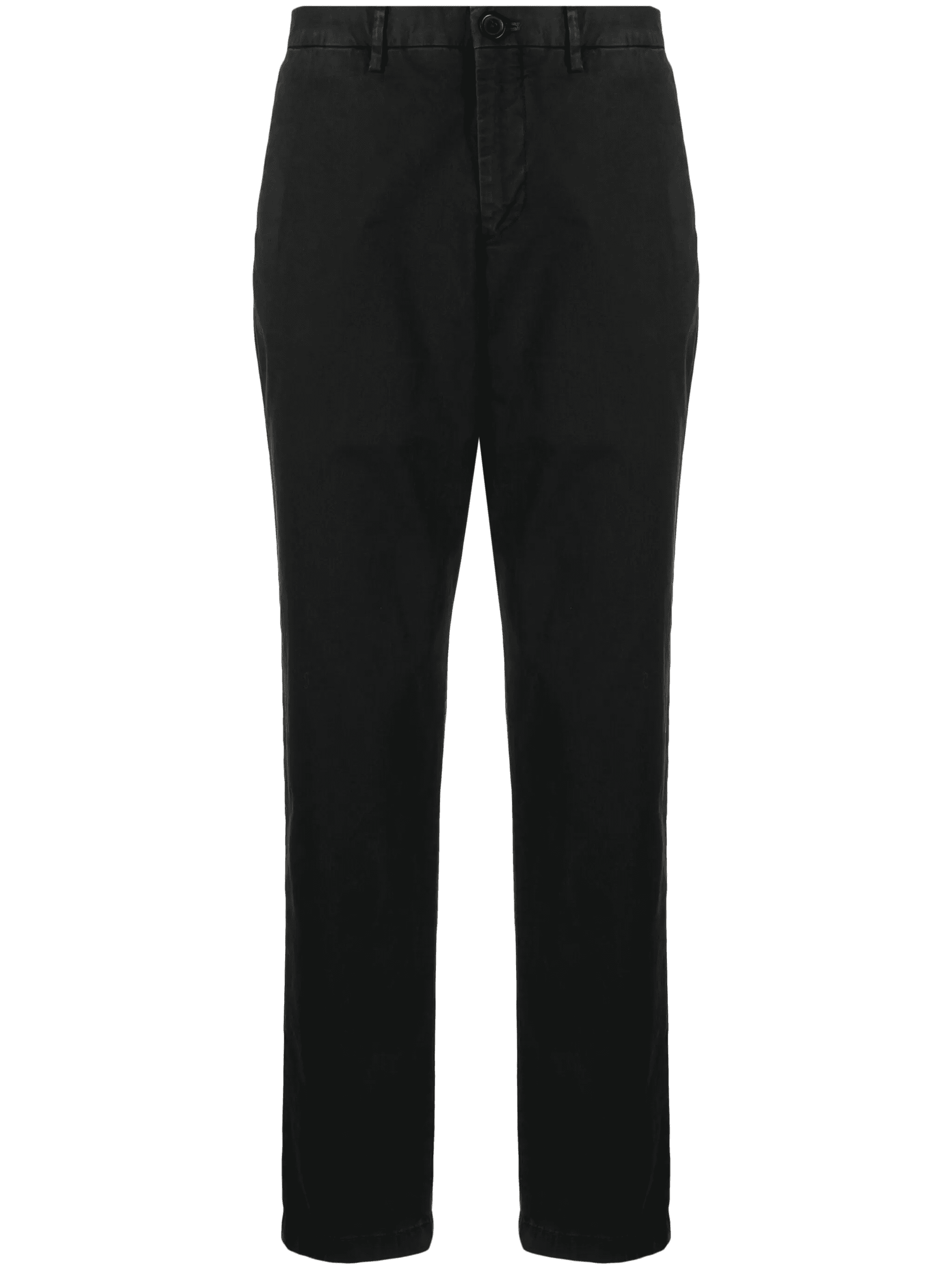 zebra-embroidered twill straight-leg trousers - Image 1