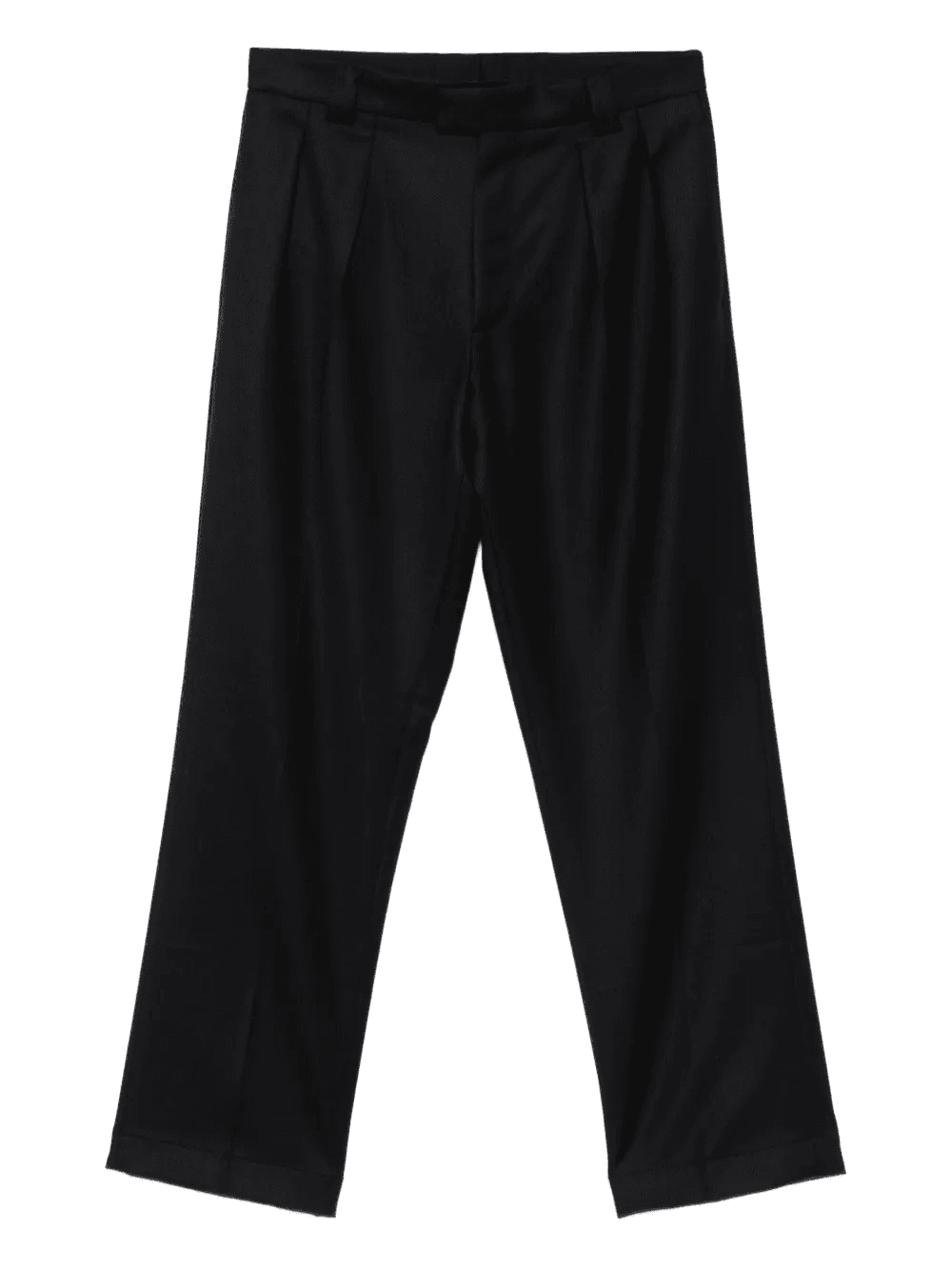 pleated wool trousers - Image 1