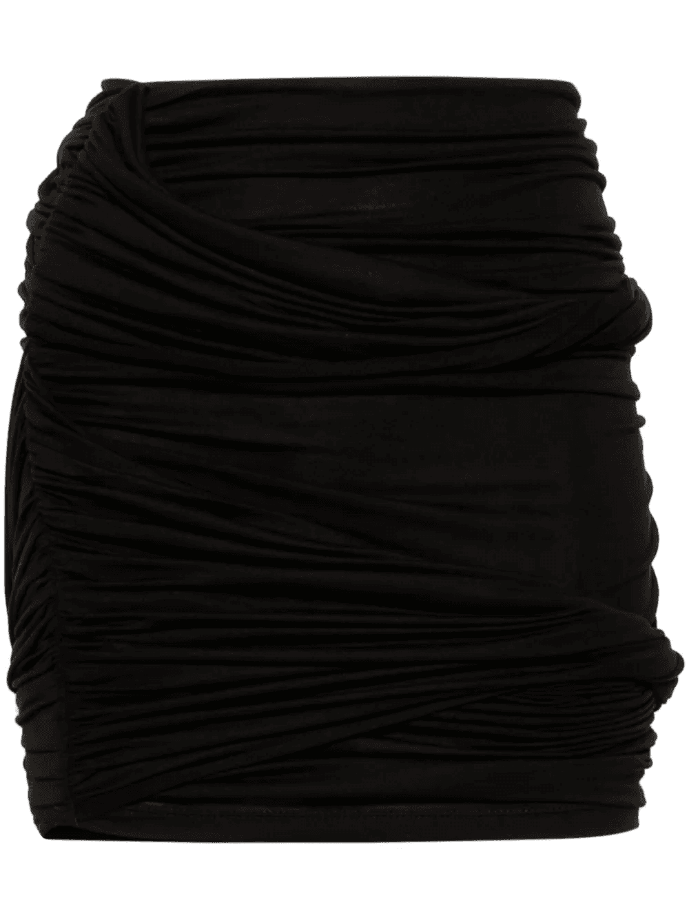 ruched mini skirt - Image 1