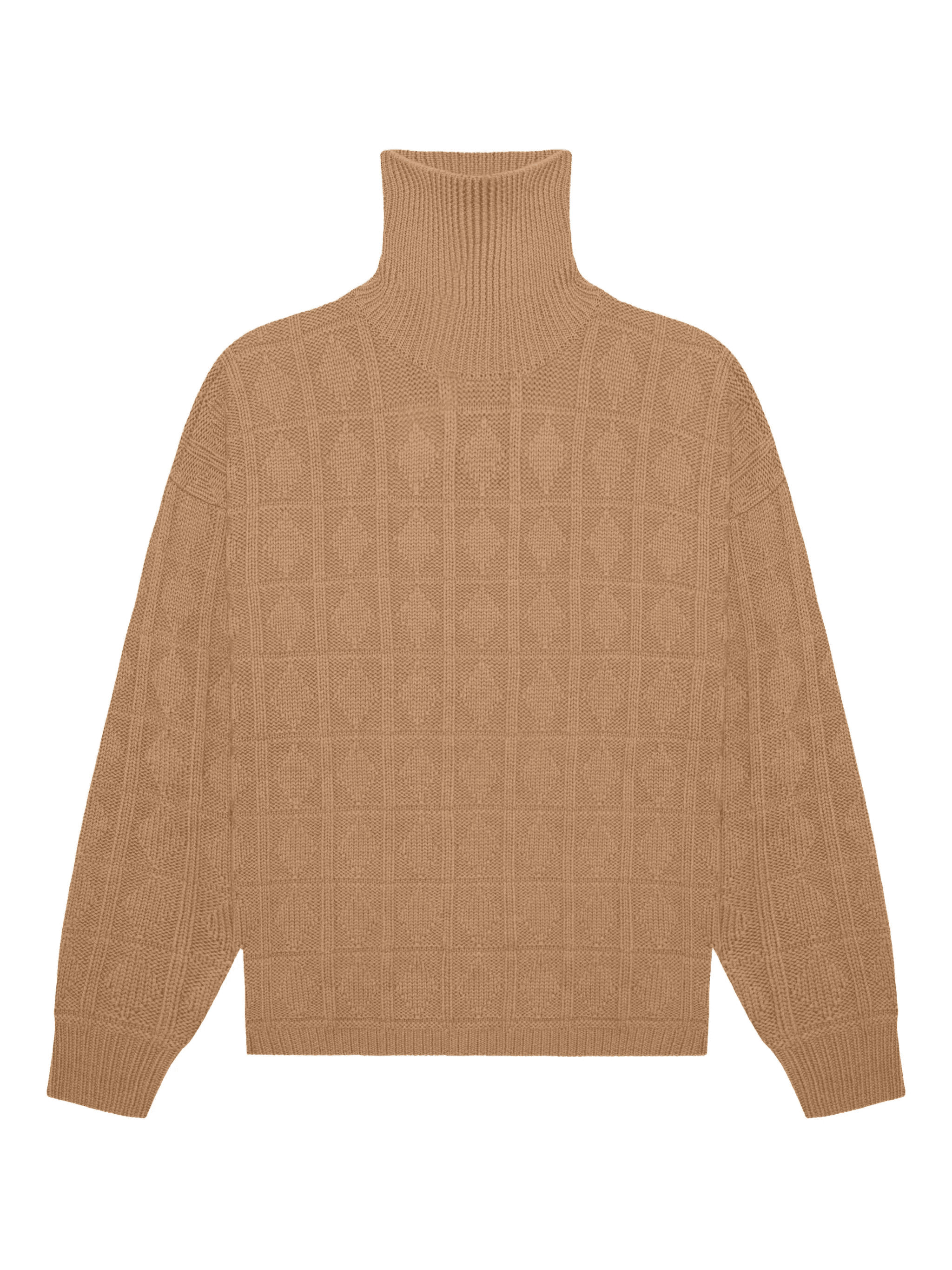 diamond-pattern sweater - Image 1