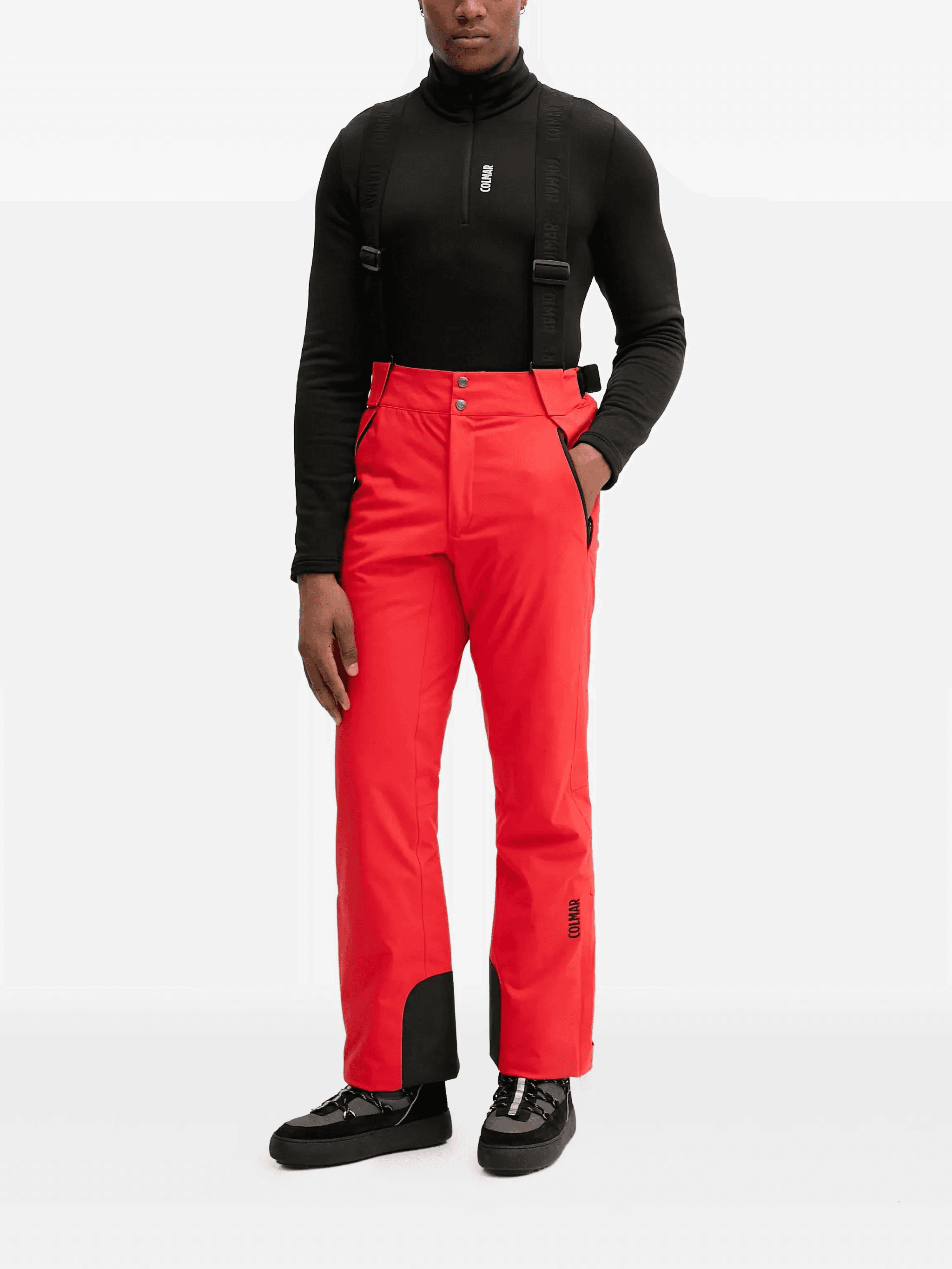 suspenders zip ski pants - Image 1