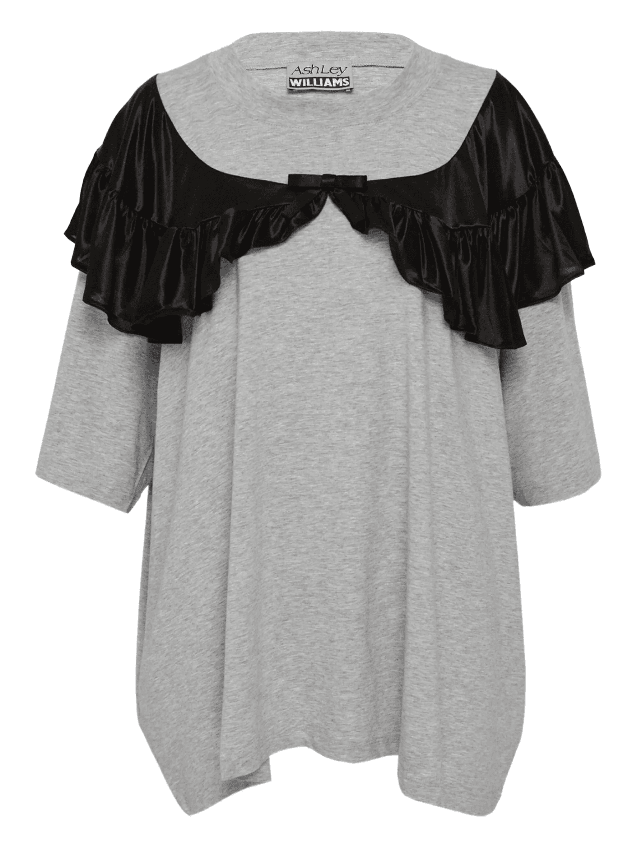 Curtain ruffled T-shirt - Image 1