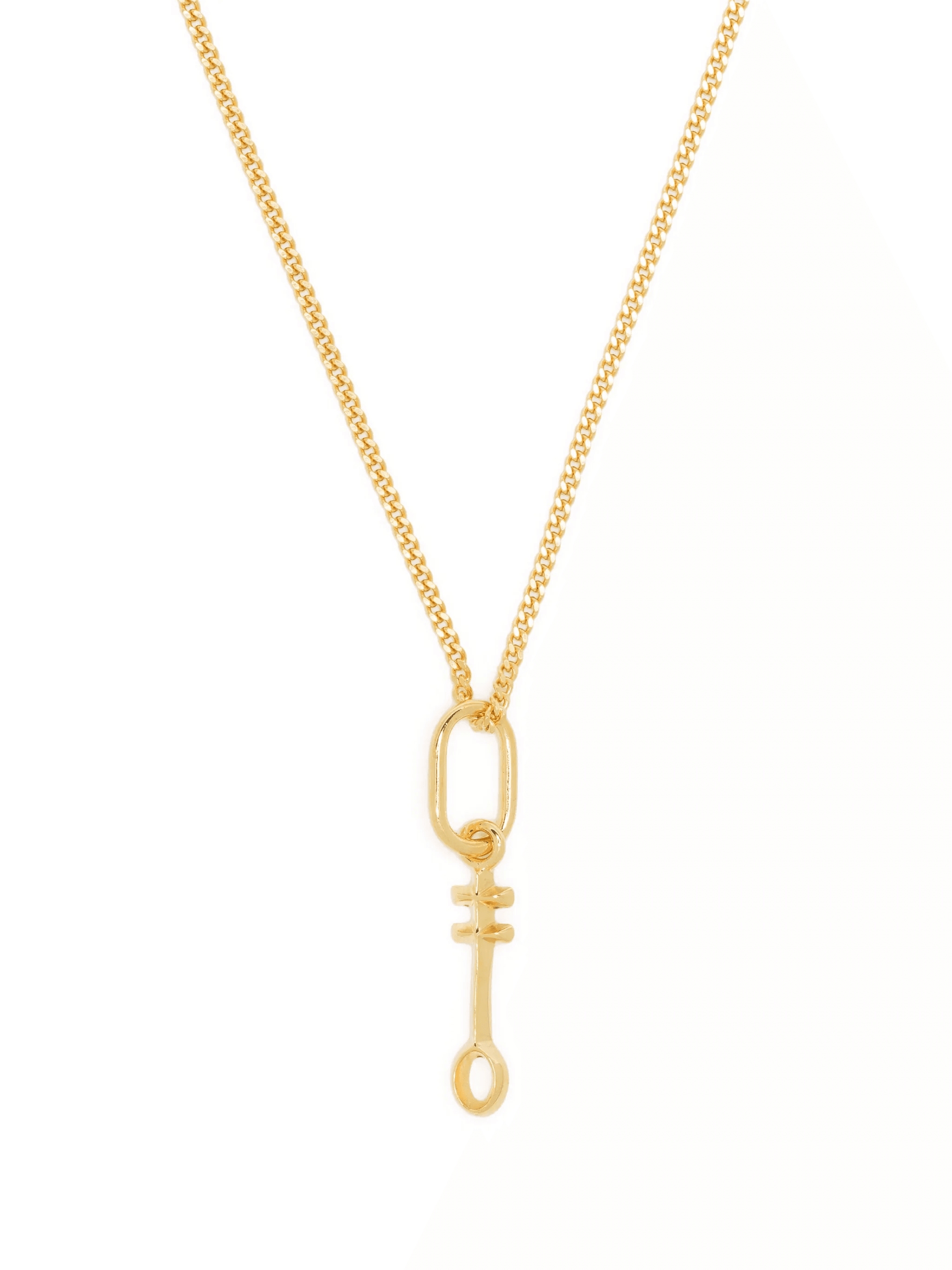 Nefer charm-detail necklace - Image 1