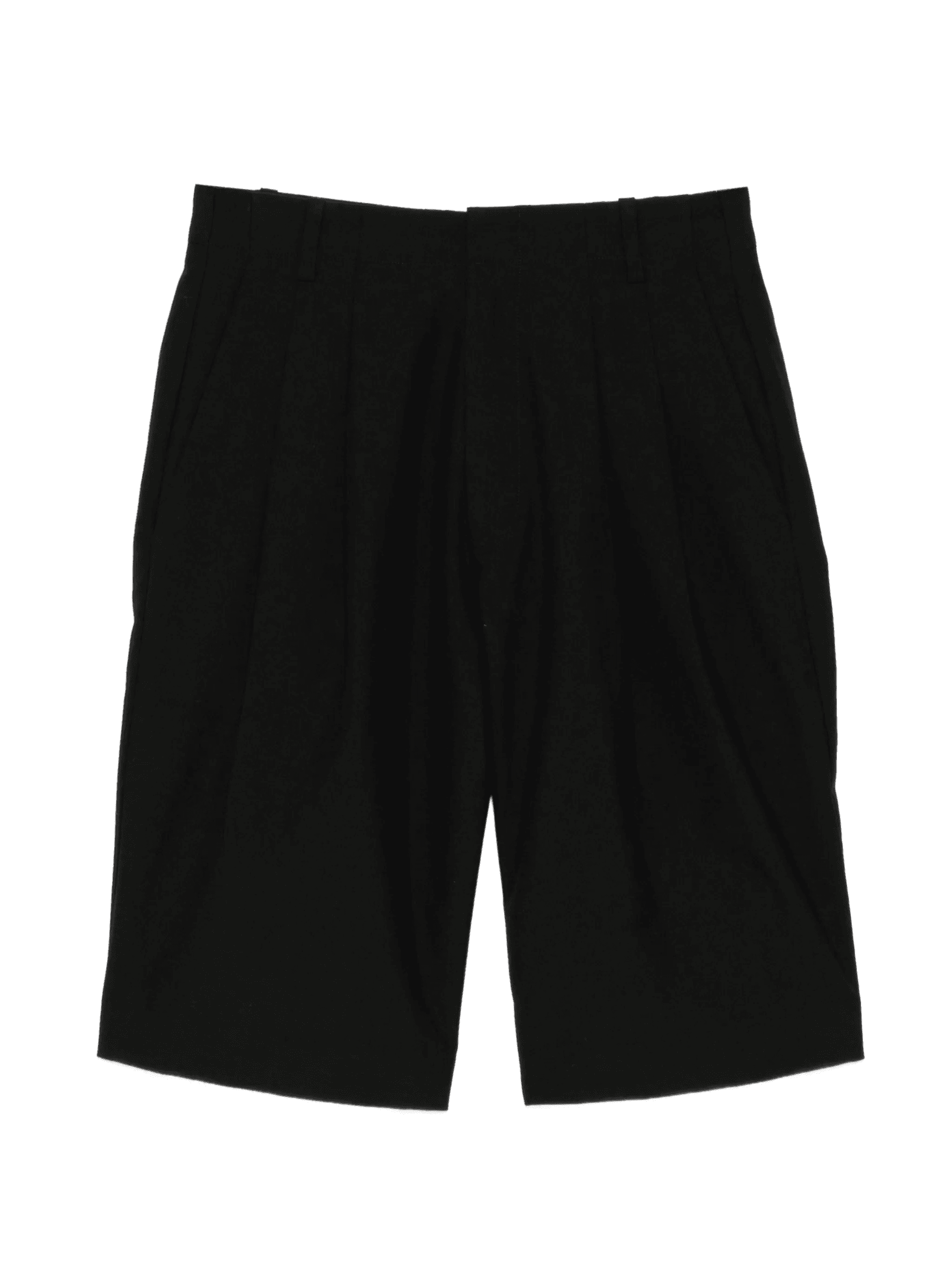 pleated tailored shorts - Image 1