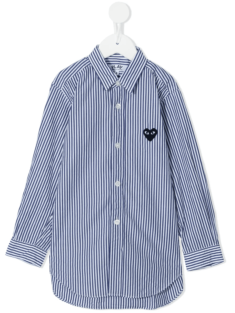 striped cotton shirt - Image 1