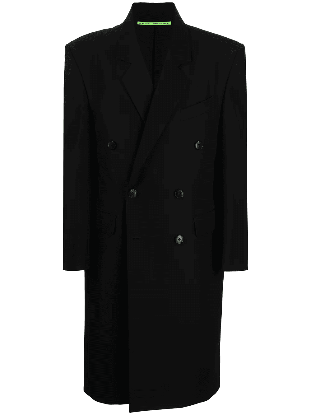 black wool coat - Image 1