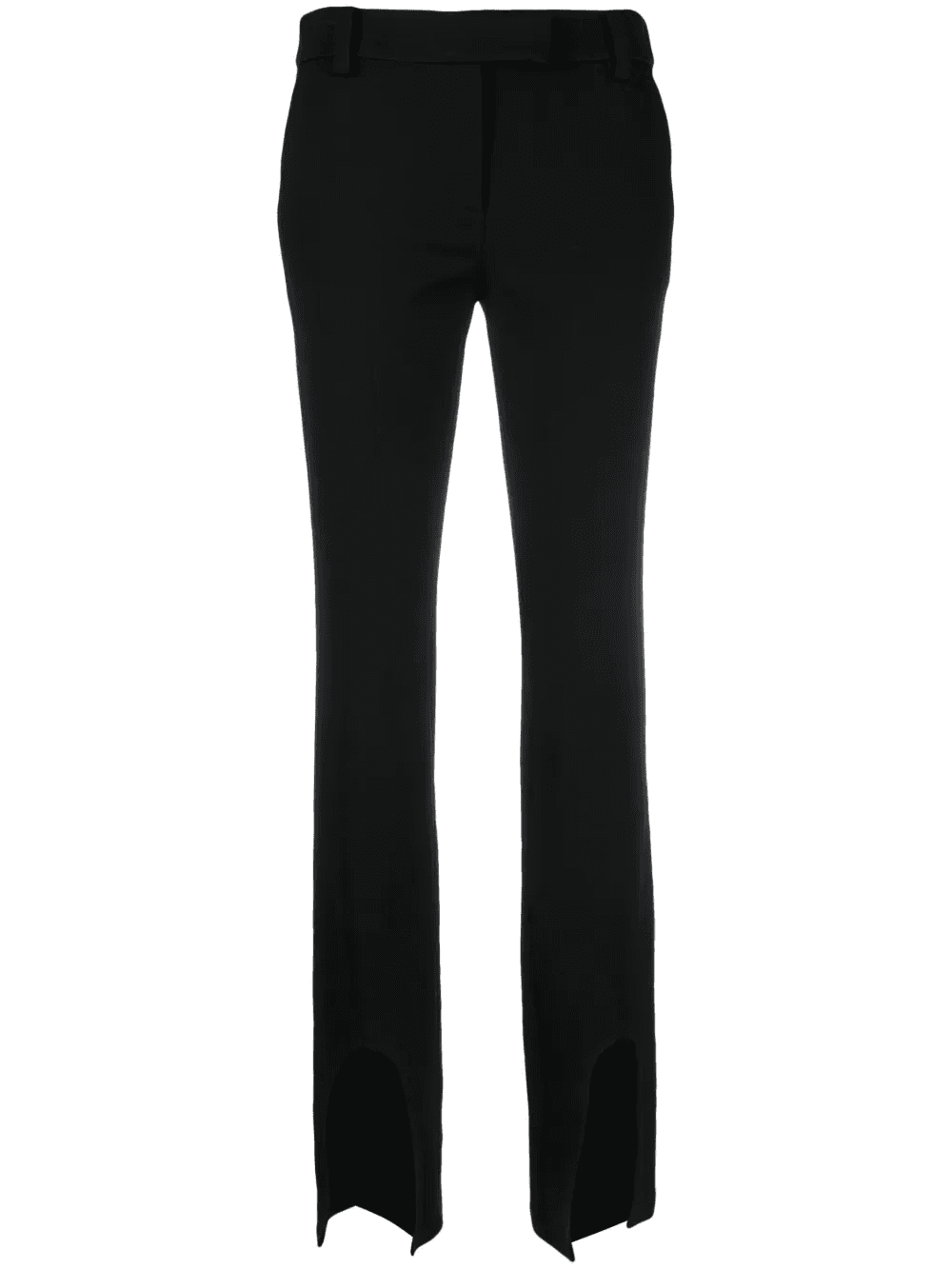 front-slits flared trousers - Image 1