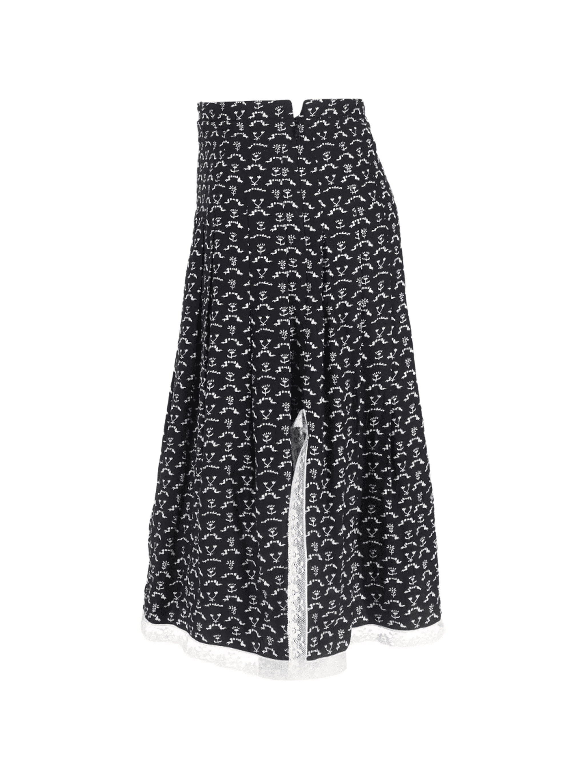 graphic-print midi skirt - Image 1