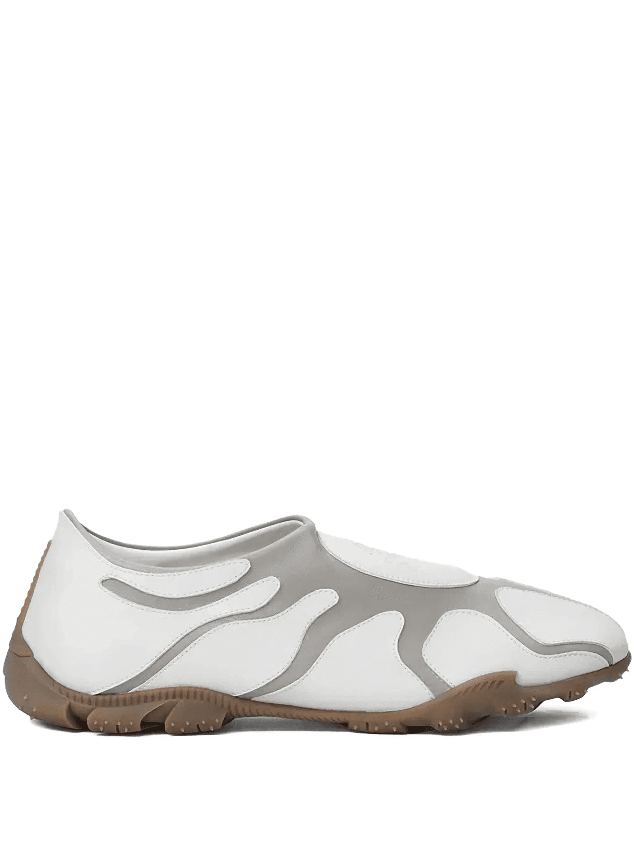asymmetrical design slip-on sneakers - Image 1