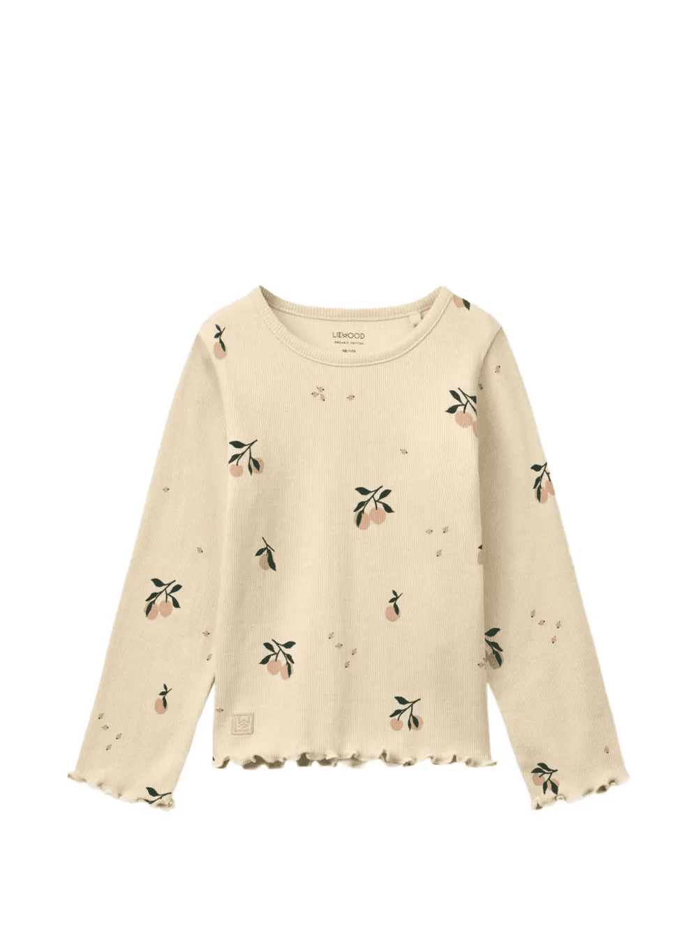 ruffled print top - Image 1