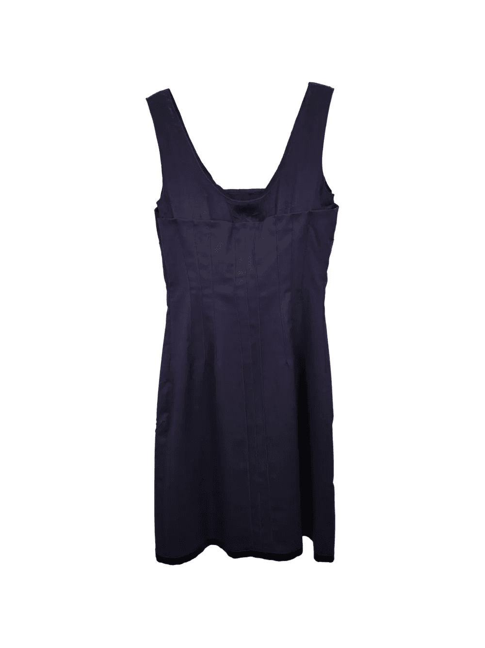 sleeveless pleated mini dress - Image 1