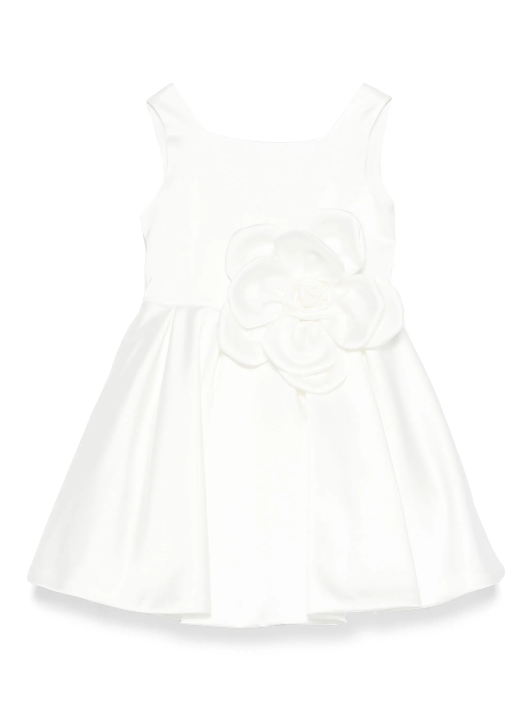 floral-appliqué dress - Image 1