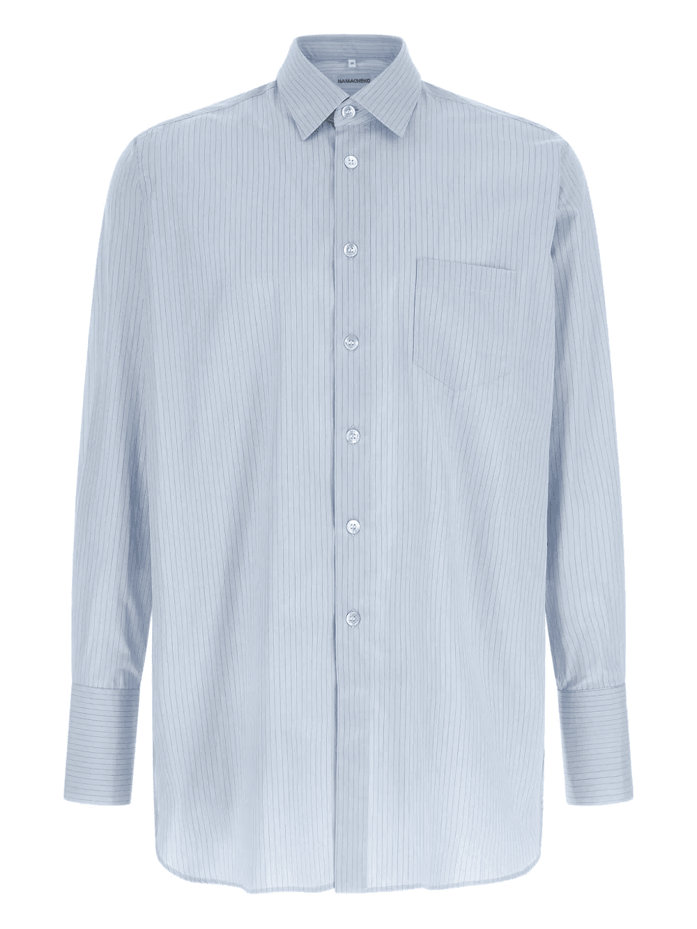 striped breast pocket shirt - Image 1