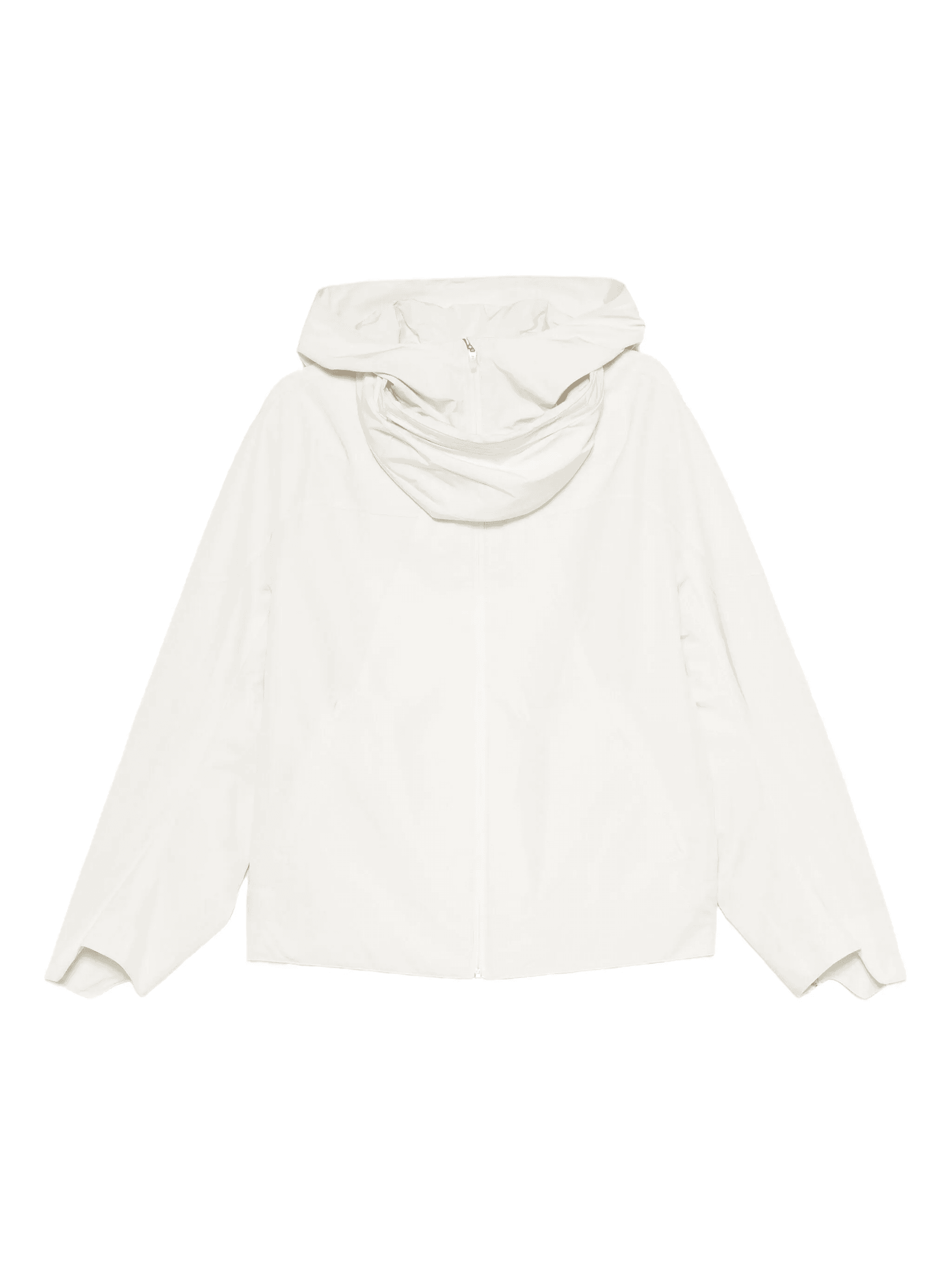 hooded zip-front jacket - Image 1
