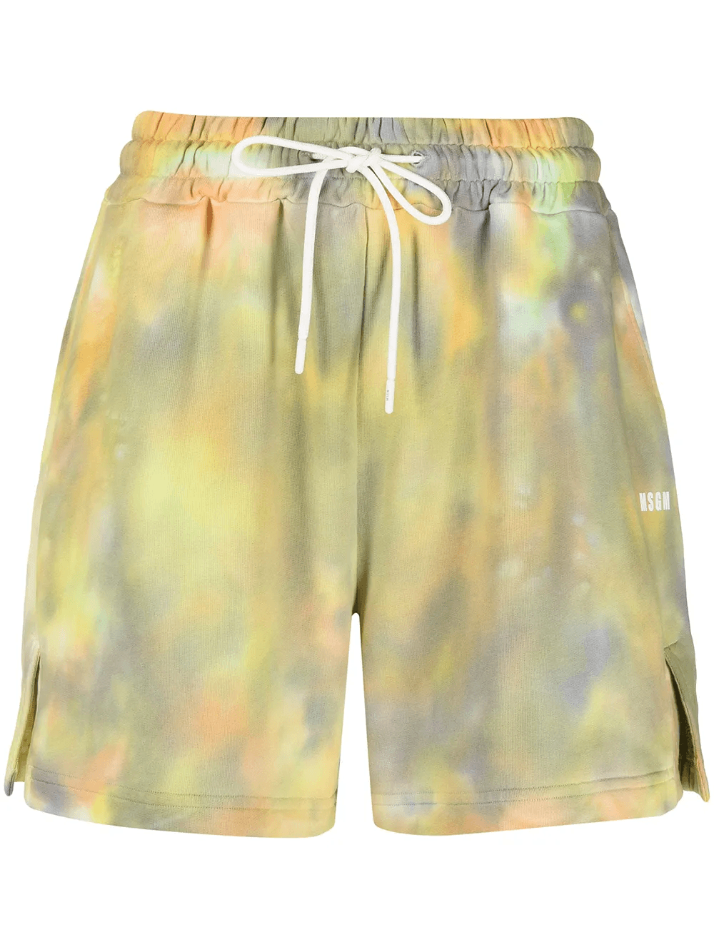 tie-dye track shorts - Image 1
