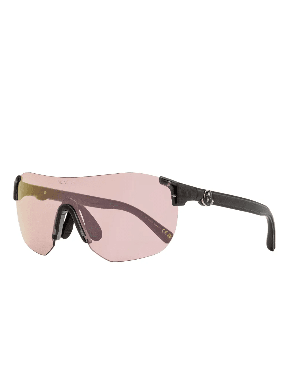 rimless shield sunglasses - Image 1