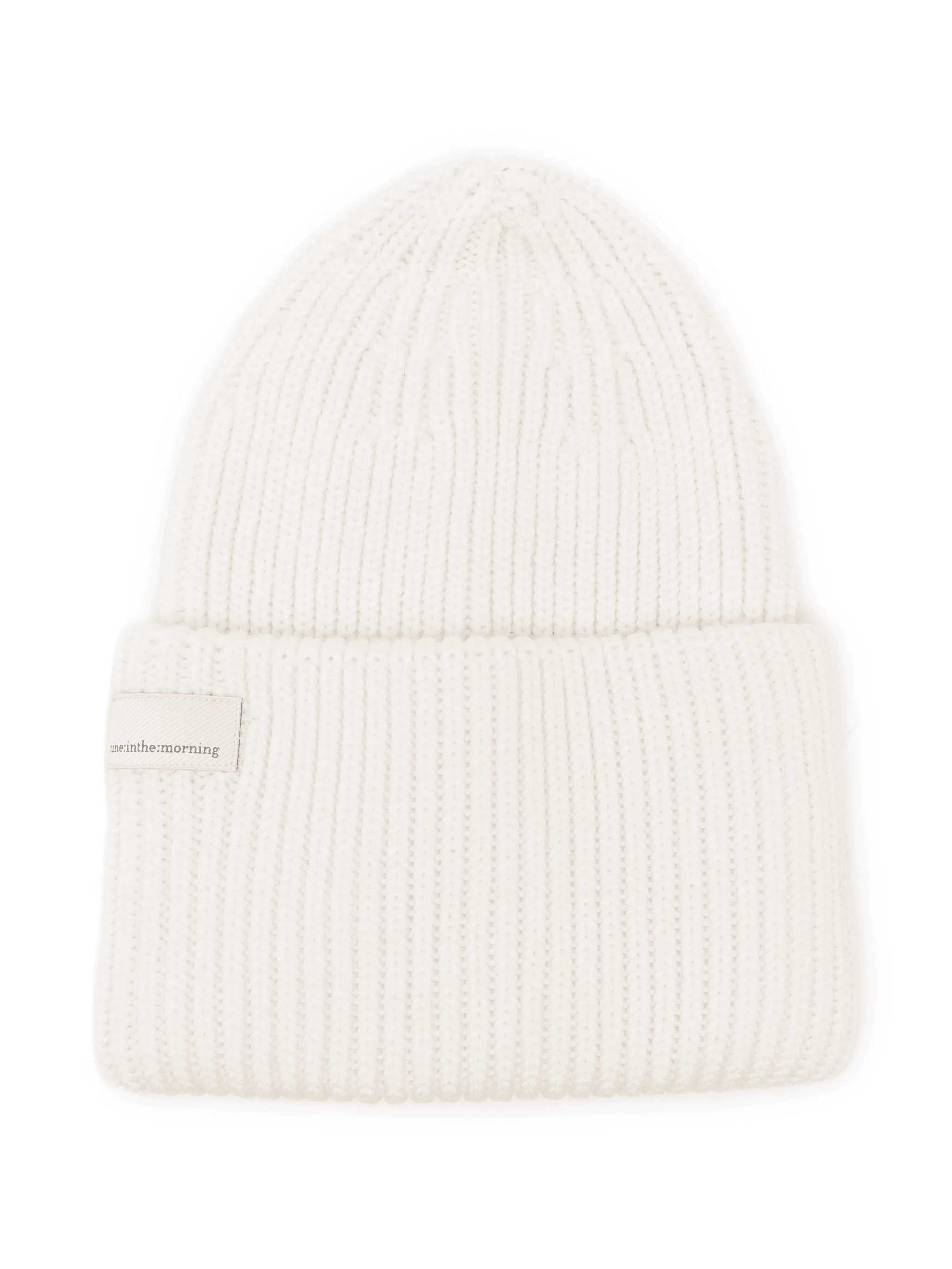 ribbed wool beanie - Image 1