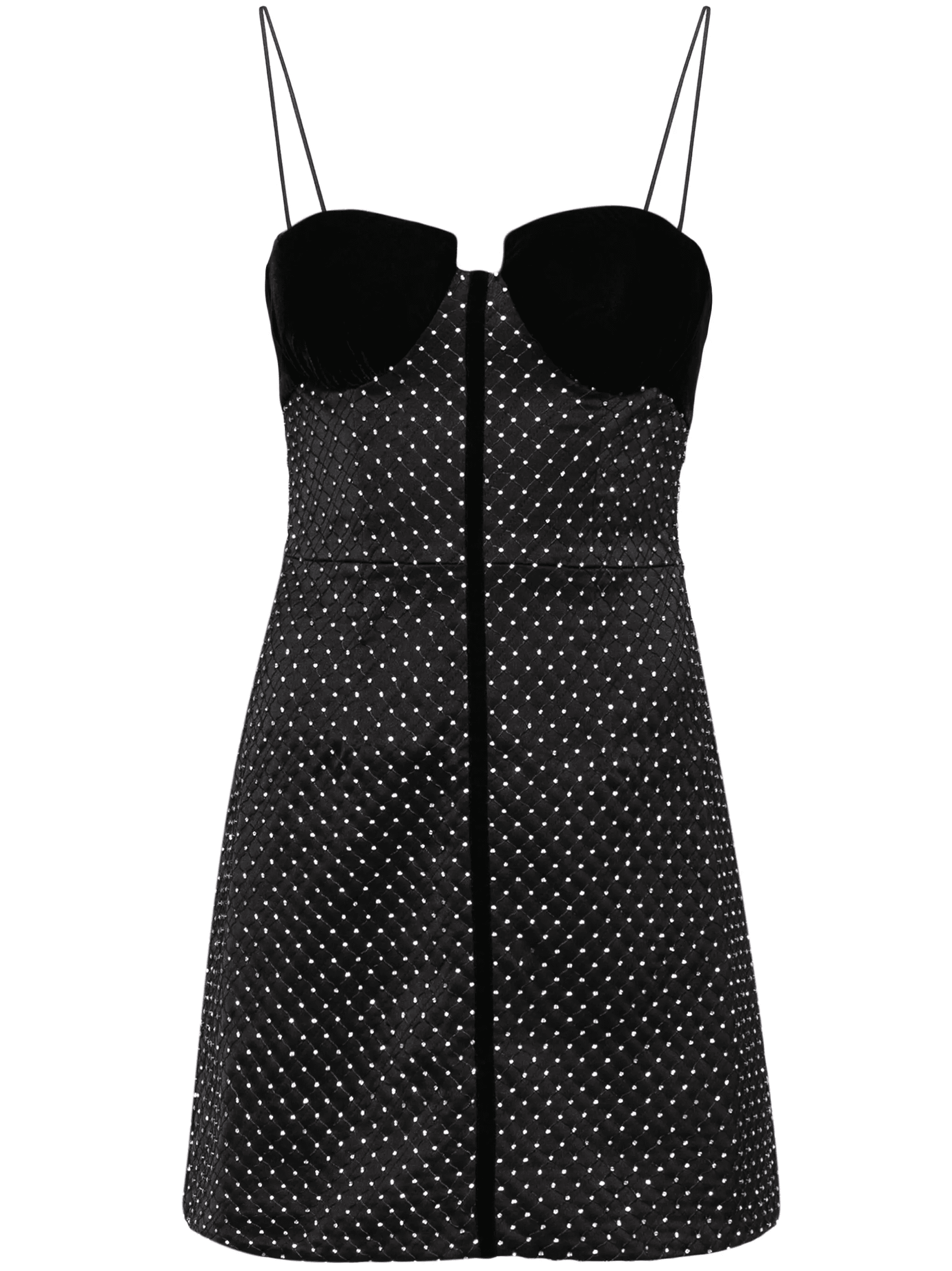 Eclipse crystal-embellished satin dress - Image 1