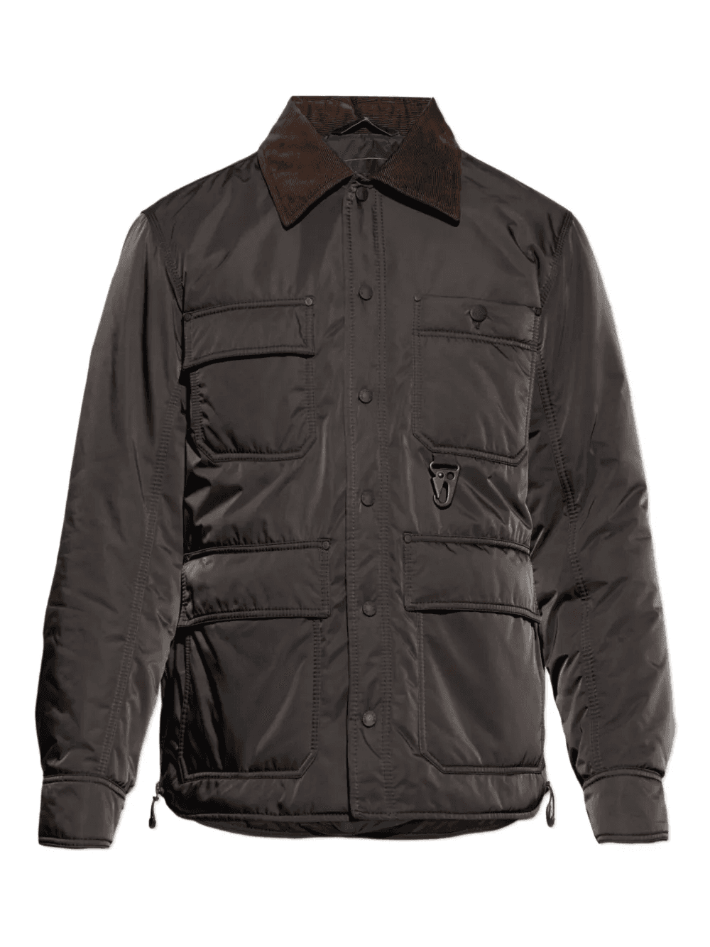 Waterton corduroy-collar padded jacket - Image 1