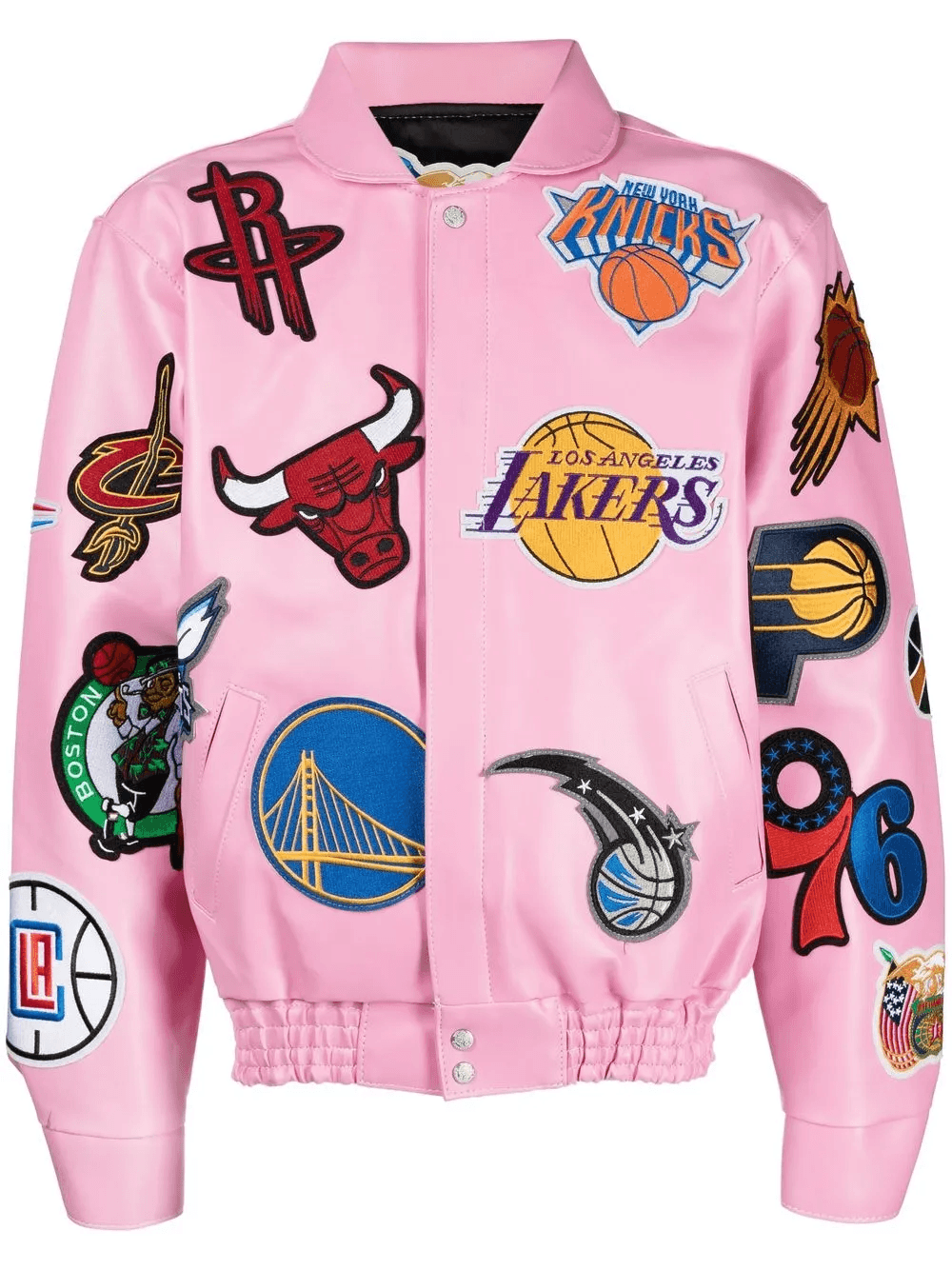 NBA Collage bomber jacket - Image 1