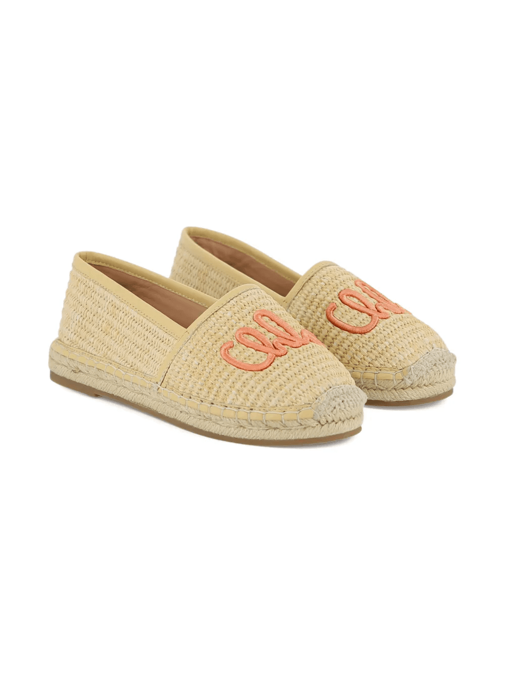 logo-embroidered espadrilles - Image 1