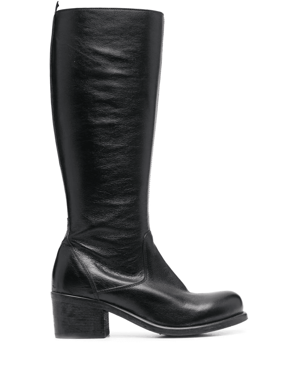 calf-length block heel boots - Image 1