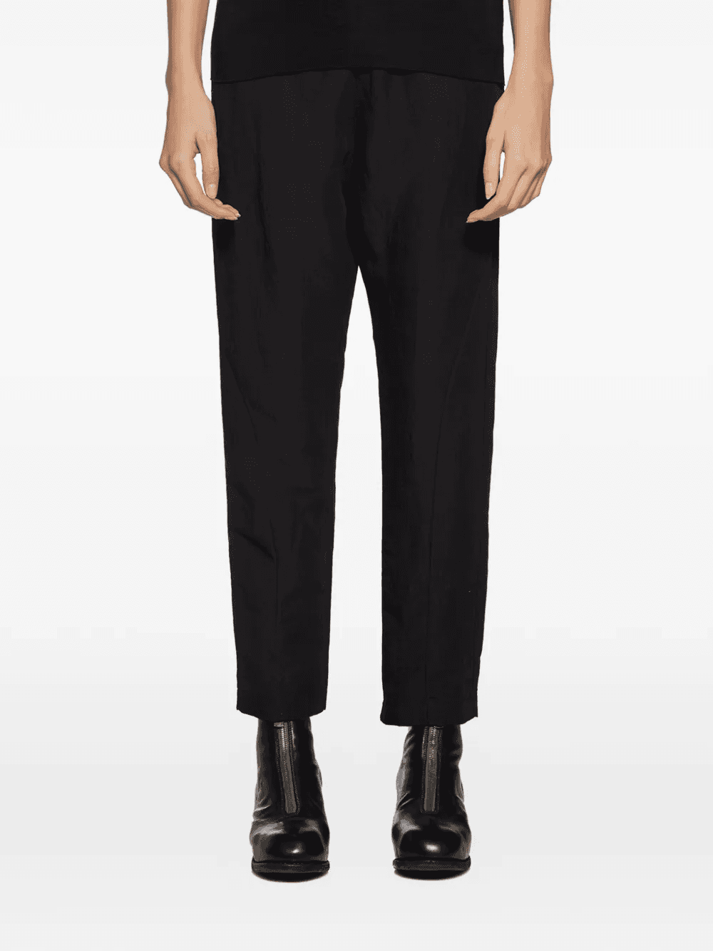 cropped straight-leg trousers - Image 1