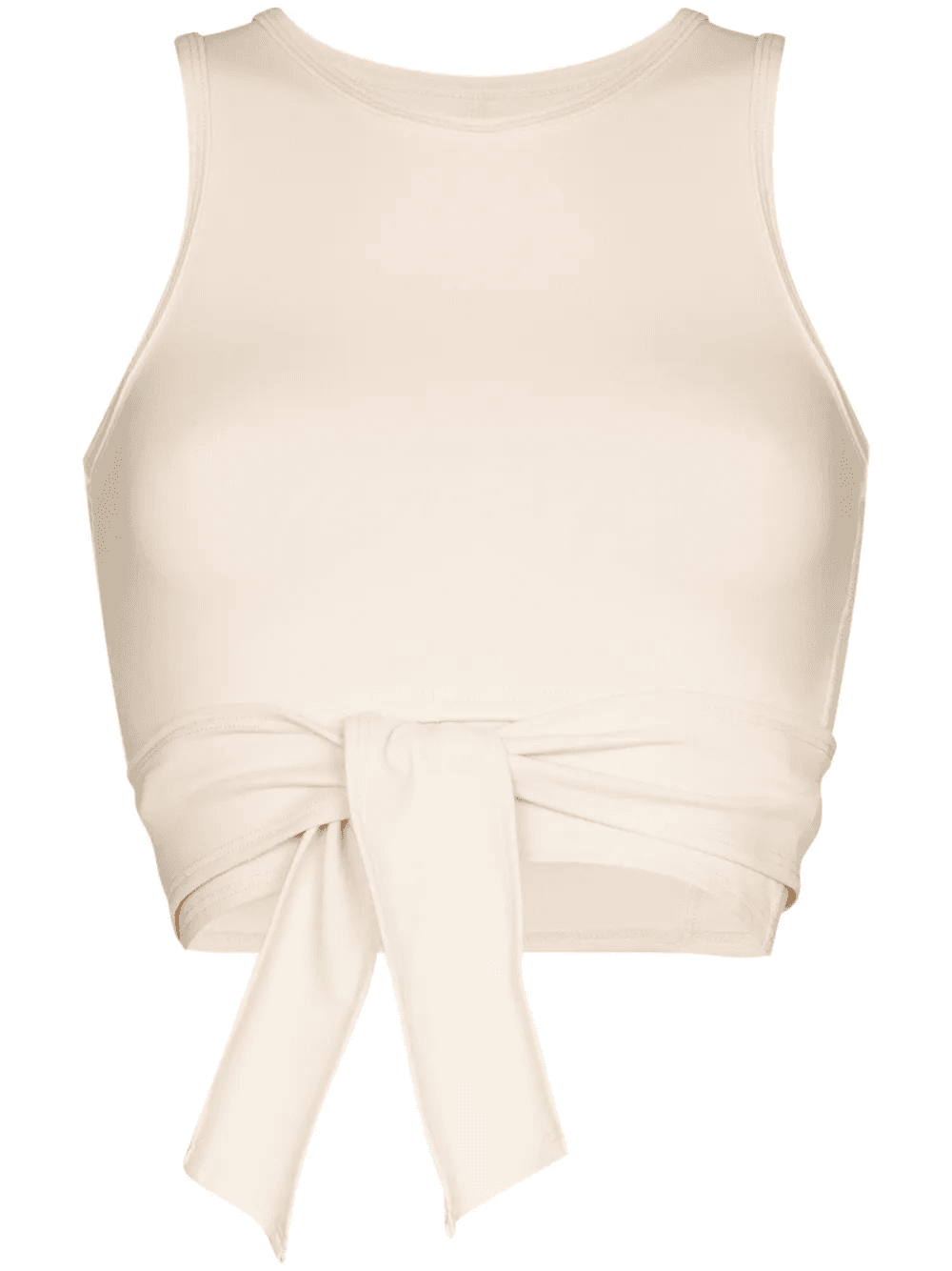 Ballet tie-detail performance top - Image 1