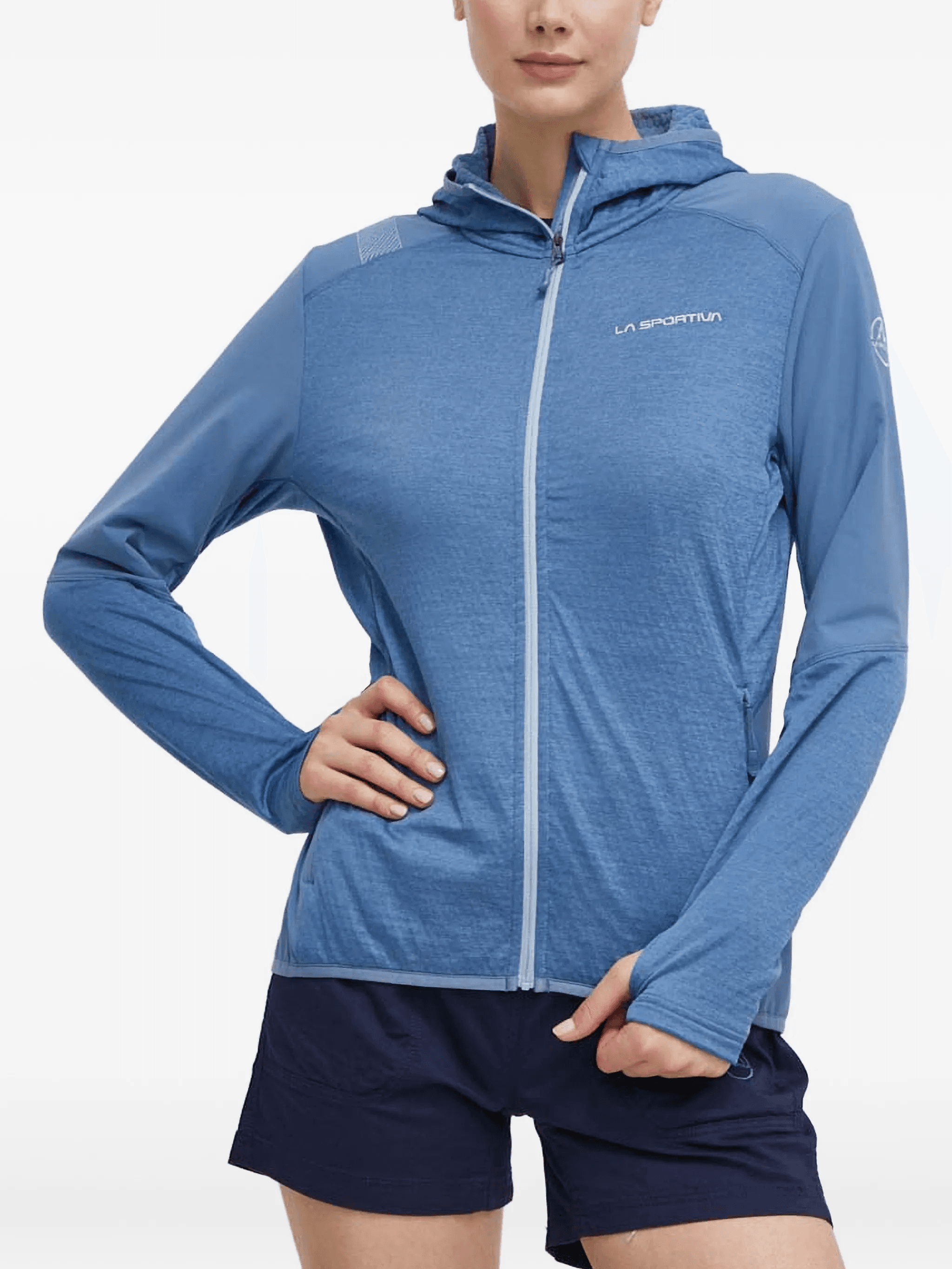 hooded track jacket - Image 1