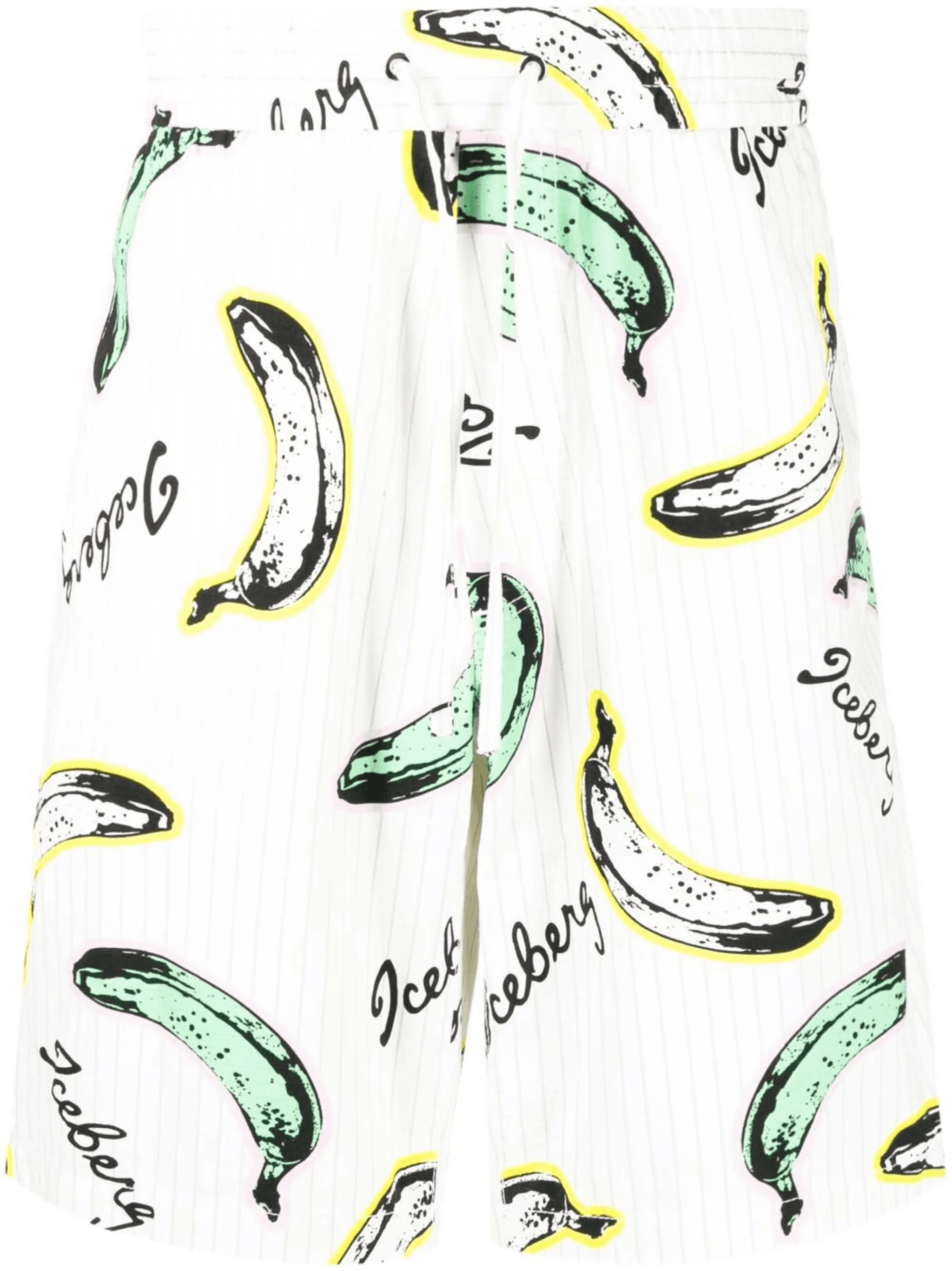 banana-pint cotton Bermuda shorts - Image 1