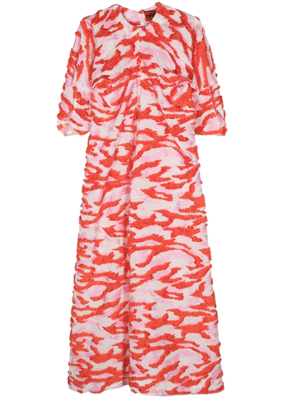 Cocoon abstract-pattern dress - Image 1