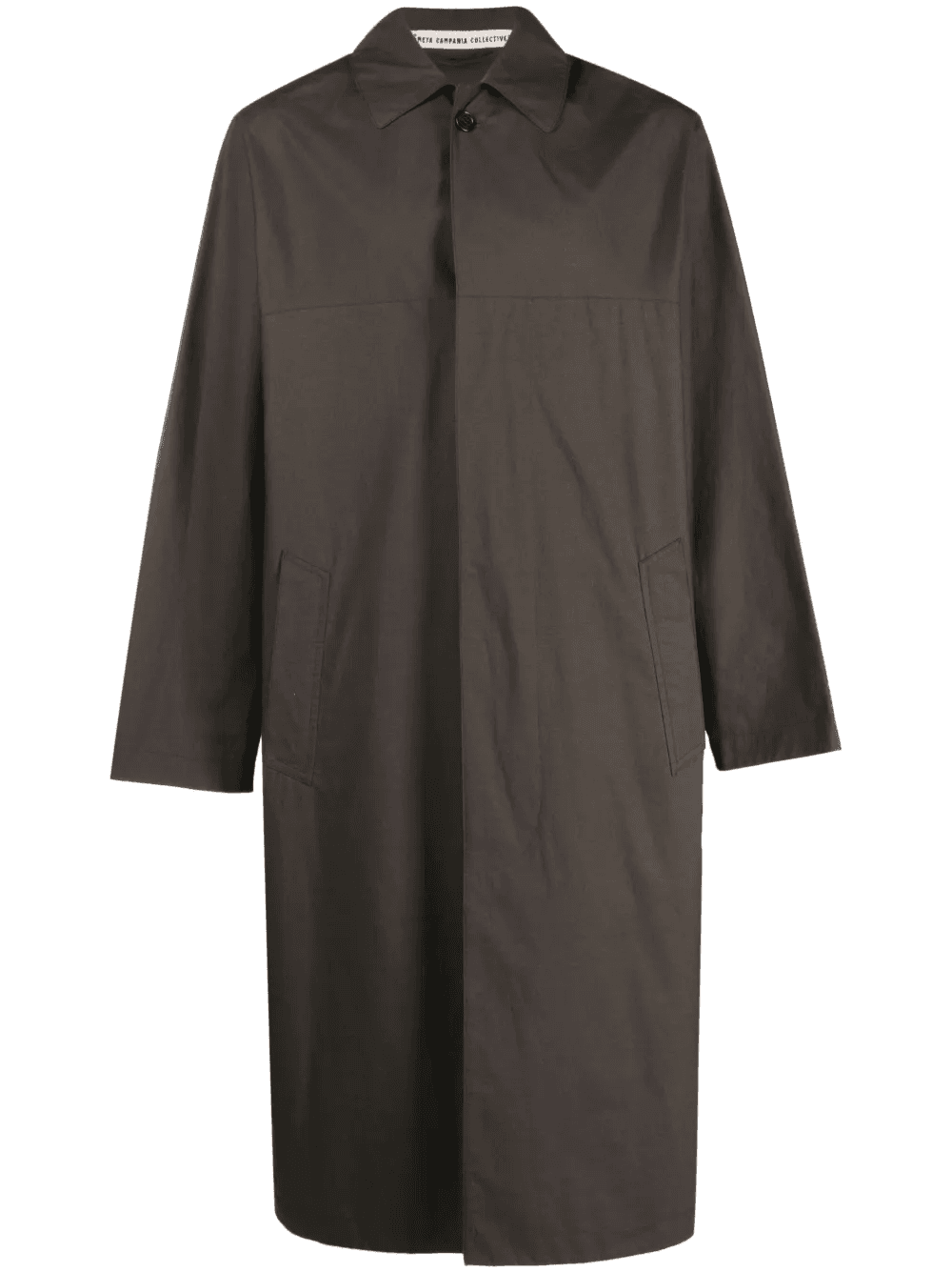 Steve organic-cotton waterproof coat - Image 1