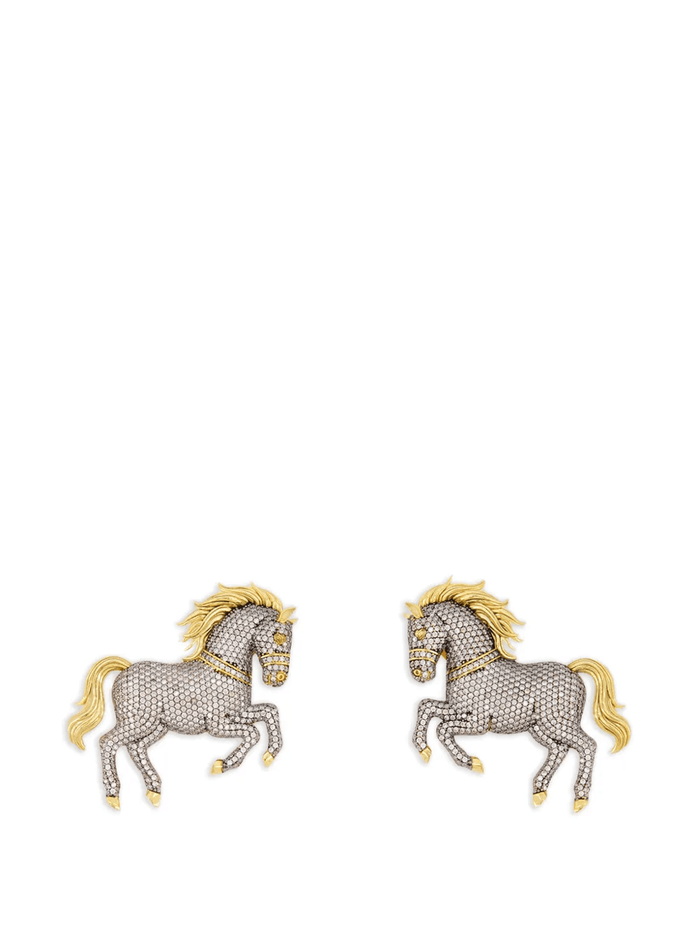 Turkoman horse earrings - Image 1