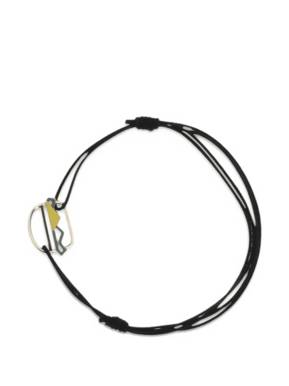 Hamburger adjustable-cord bracelet - Image 1