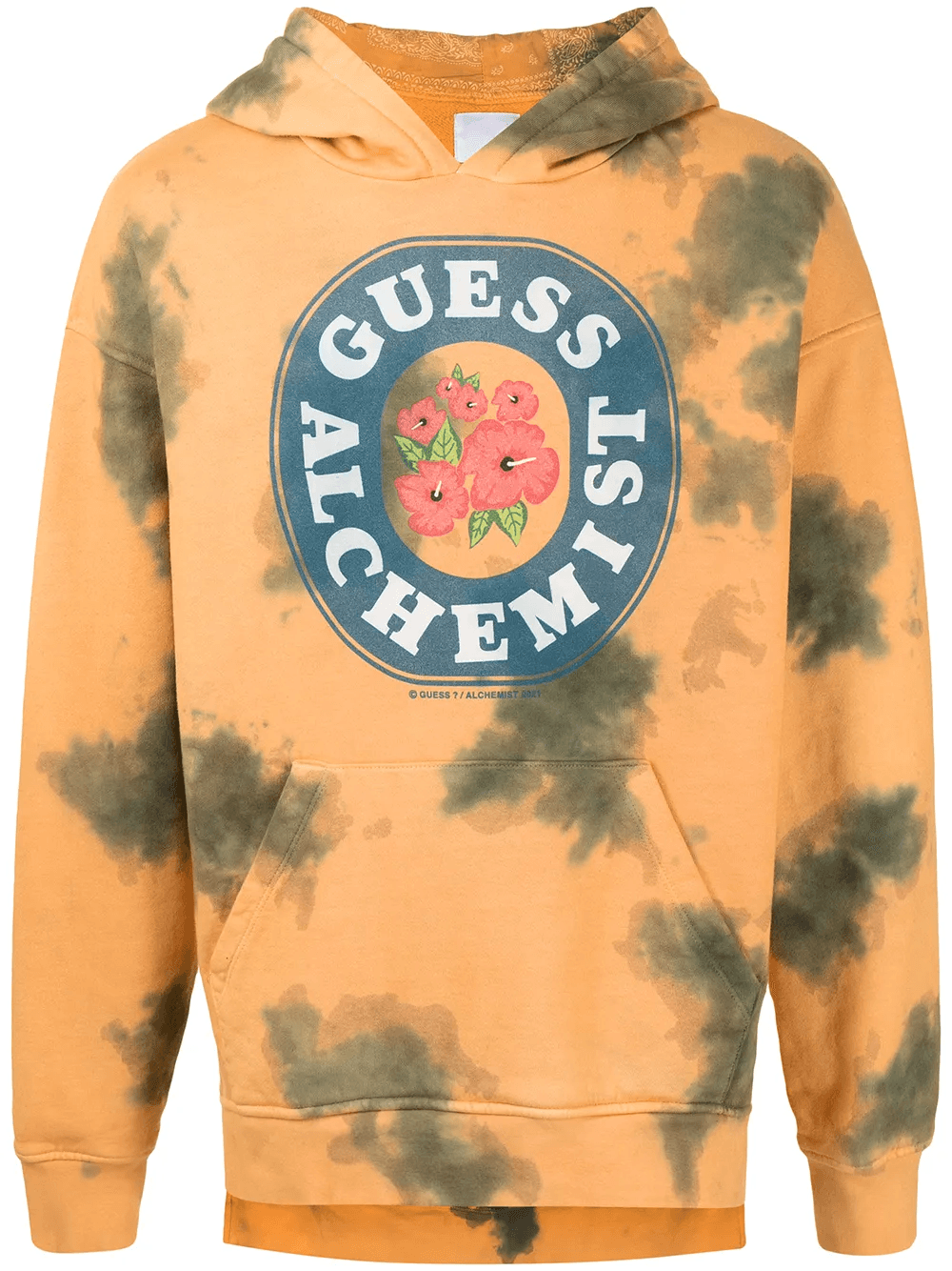 tie-dye cotton hoodie - Image 1
