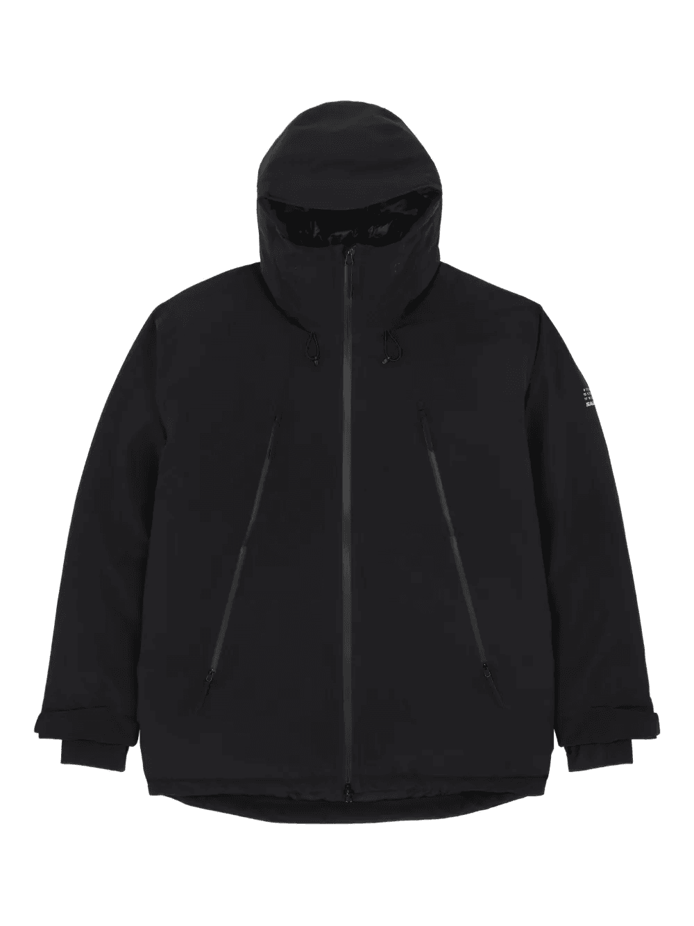 hooded zip-front jacket - Image 1