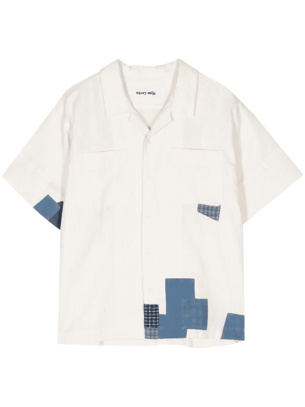 PA appliqué-detail shirt - Image 1