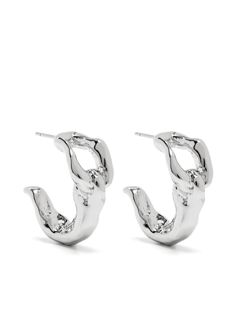 C hoop earrings - Image 1