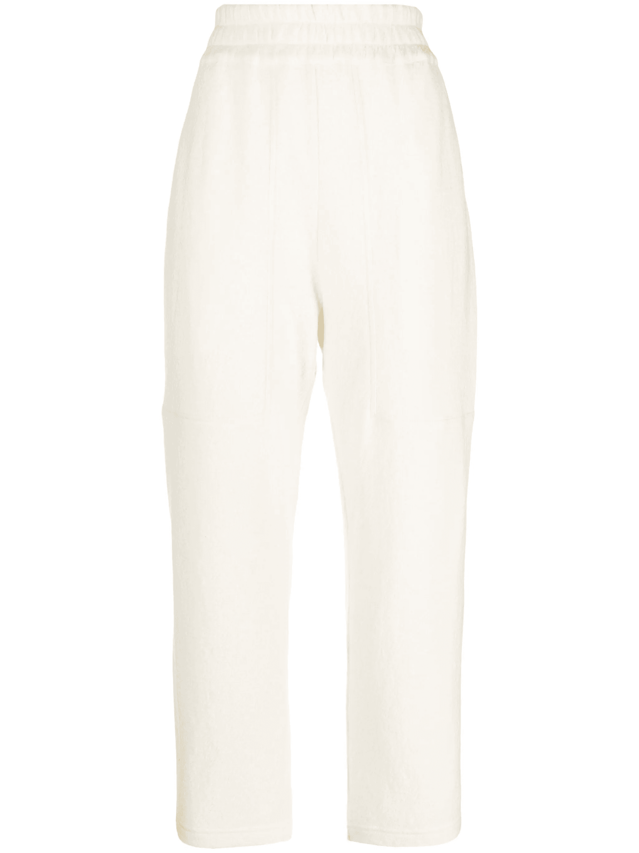 textured straight-leg track pants - Image 1