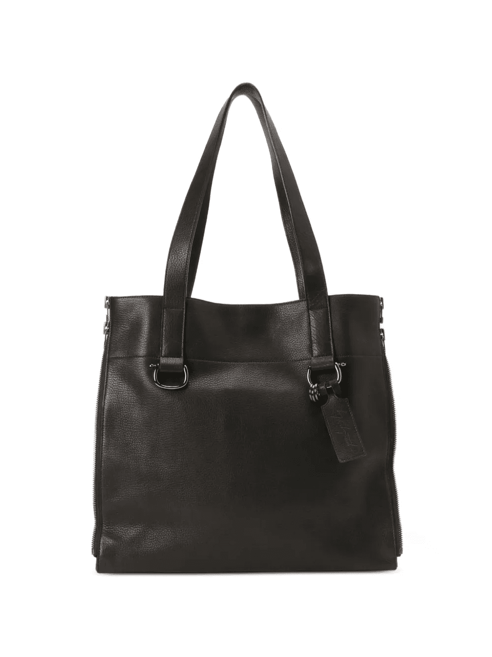zip-detail tote bag - Image 1